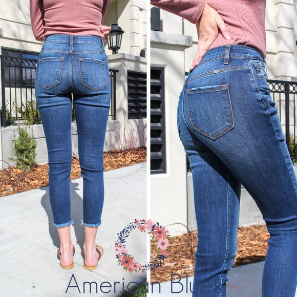 NWT KanCan Jeans Geneva Button Fly Ankle Skinny - Picture 4 of 8